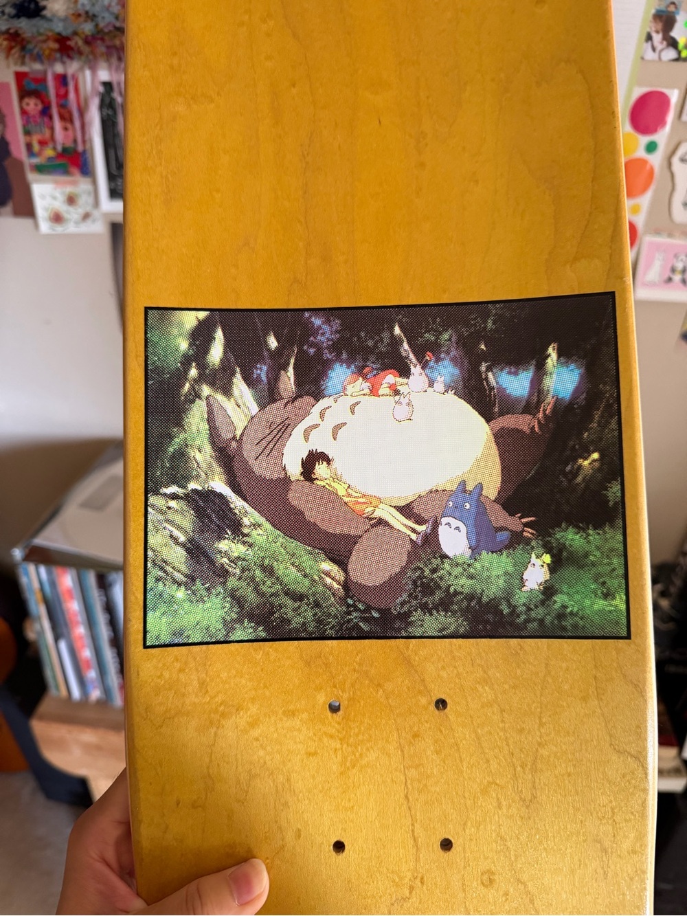 Hookups Totoro Graphic Skateboard Deck - Picture 4 of 4